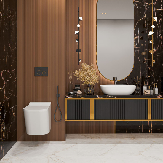 Подвесной унитаз Veconi Pulito Rimless VCN2-49R