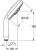 Душевая лейка Grohe Rainshower Cosmopolitan 130 28755000 Душевая лейка Grohe Rainshower Cosmopolitan 130 28755000