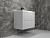 Тумба с раковиной Style Line Стокгольм 70  подвесная, белый рифленый софт