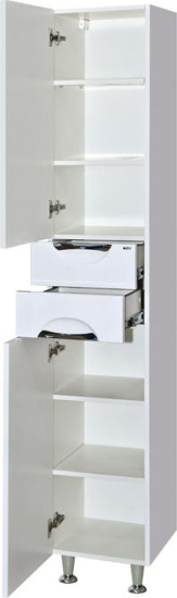 Пенал Misty Жасмин 35 L белая эмаль