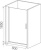 Душевая дверь в нишу Good Door Pandora DR80(L/R) Душевая дверь в нишу Good Door Pandora DR80(L/R)