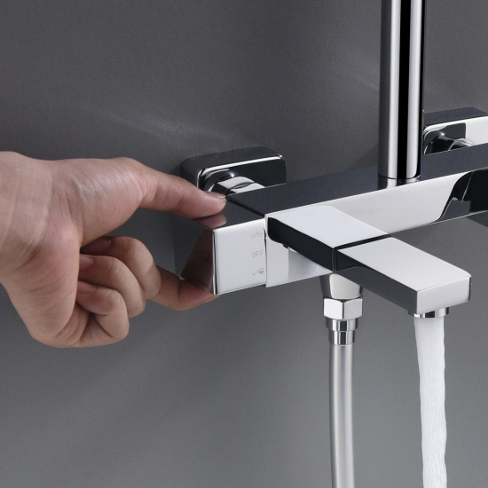 Душевая стойка Black&White Universe 8500CUK