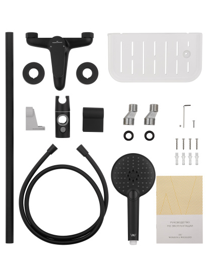 Смеситель для ванны Wonzon & Woghand Alfa WW-AE3201-MB