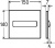 Кнопка смыва Viega Visign for Style 11 598518 для писсуара Кнопка смыва Viega Visign for Style 11 598518 для писсуара