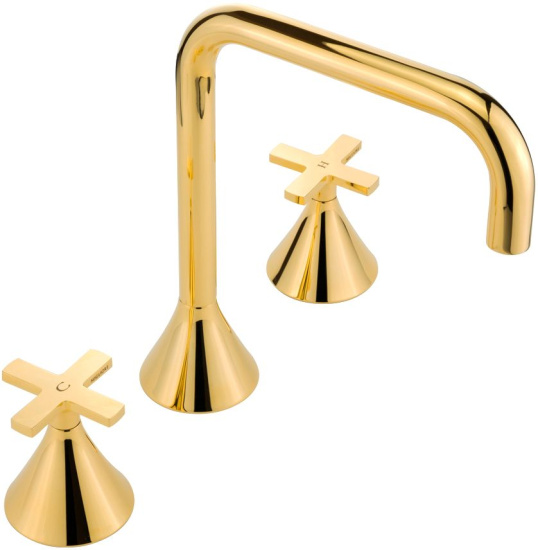 Смеситель для раковины Migliore Sirius 28162 золото