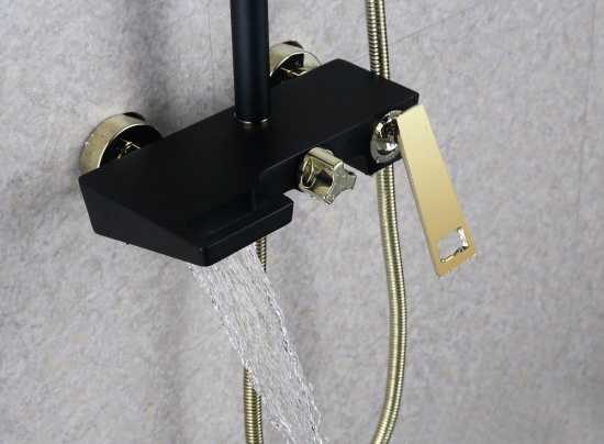 Душевая стойка Bronze de Luxe Quadro LT919B