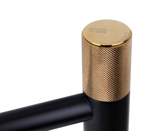 Смеситель для раковины Bronze de Luxe Avantgarde 2010MH, черный