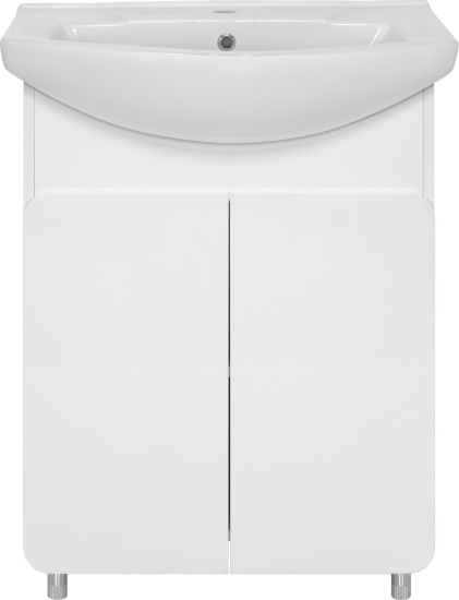 Мебель для ванной Misty Чегет 65 напольная, белая