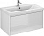 Тумба с раковиной Velvex Klaufs 80.1Y белая, подвесная