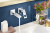 Смеситель для раковины Grohe Eurocube 19895000 настенный Смеситель для раковины Grohe Eurocube 19895000 настенный
