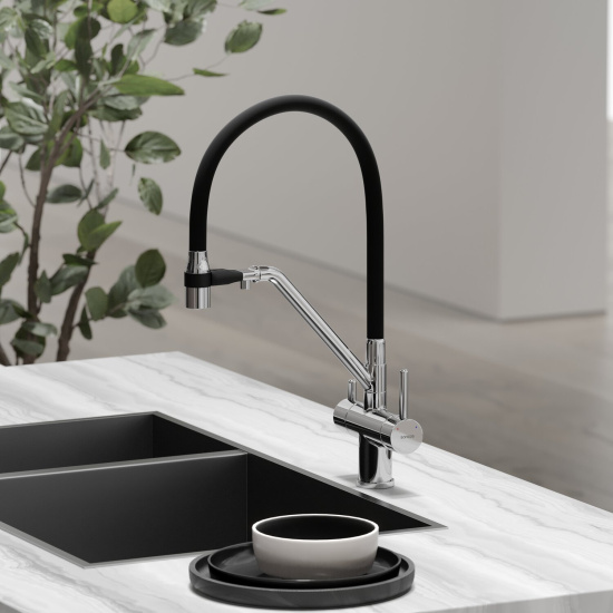 Смеситель для кухни Sancos Dora SC4003CH, хром
