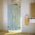 Душевая дверь в нишу GuteWetter Lux Door GK-002 75 см стекло бесцветное, фурнитура хром Душевая дверь в нишу GuteWetter Lux Door GK-002 75 см стекло бесцветное, фурнитура хром