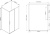 Душевой уголок Vincea Slim VSR-2SL9012CLB-R 120x90 R, профиль чёрный, стекло прозрачное