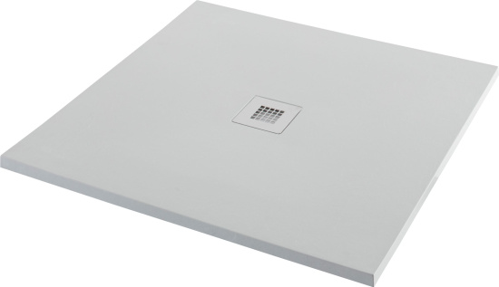 Поддон для душа Aquanet Pleasure NEW 001G 90x90 с сифоном, серый камень