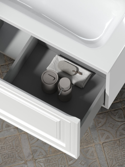 Тумба с раковиной Sancos Very 100 Bianco правая, VR100RW