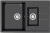 Мойка кухонная Marrbaxx Блонди Z210Q004 чёрный