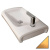 Накладная раковина Hidra Ceramica Hi-line HI17 белая с золотым Накладная раковина Hidra Ceramica Hi-line HI17 белая с золотым