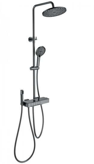 Душевая стойка Wonzon & Woghand Muse Forte WW-B3580-BGG с термостатом