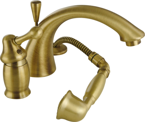 Смеситель на борт ванны Migliore Maya ML.MAY-8950.BR бронза