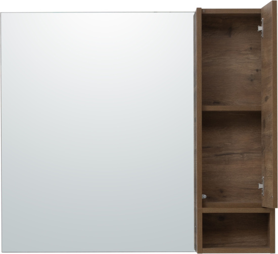 Зеркало Stworki Карлстад 90 R, дуб рустикальный