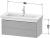 Мебель для ванной Duravit White Tulip 105 2 ящика, американский орех, белый шелковисто-матовый