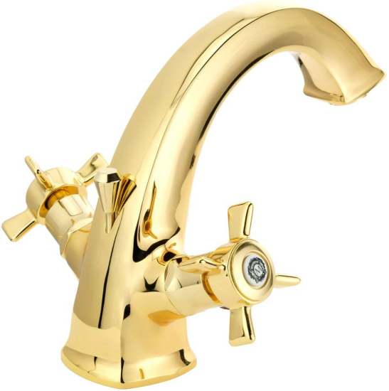 Смеситель для раковины Migliore Korona 28509 золото