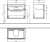 Тумба с раковиной Villeroy & Boch Verity Design 80 см Тумба с раковиной Villeroy & Boch Verity Design 80 см