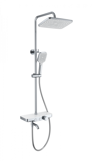 Душевая стойка Wonzon & Woghand WW-B3099-A-CR с термостатом
