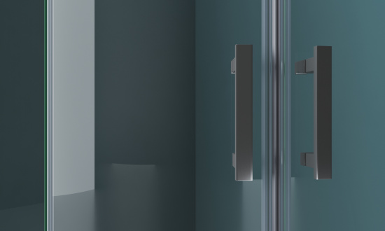 Душевой уголок BelBagno Kraft R-2-100-C-Cr