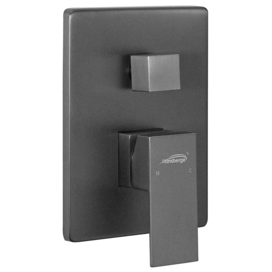 Душевая система Hansberge H6070BG, графит