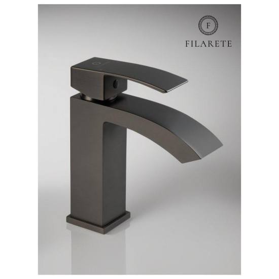 Смеситель для раковины Filarete Waterfall FL5010BG, графит