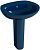 Раковина Arcus 6002 dark-blue с пьедесталом