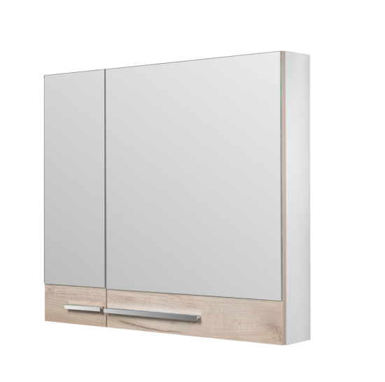 Тумба с раковиной Runo Вудлайн 100 крафтовый дуб, раковина  Infinity 60