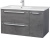 Тумба с раковиной Bellezza Луиджи 90 L, серая, подвесная Тумба с раковиной Bellezza Луиджи 90 L, серая, подвесная