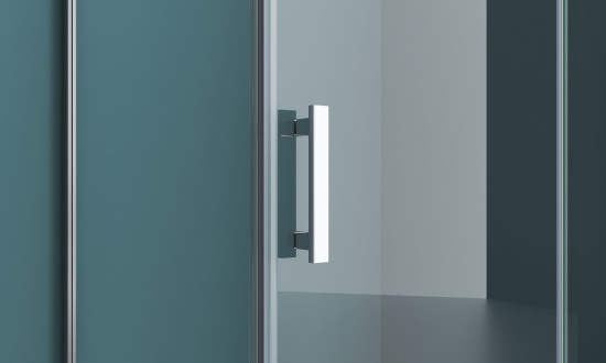 Душевая дверь в нишу BelBagno Kraft B-12-60/60-C-Cr L
