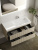 Тумба с раковиной Sancos Snob R 100 Beige Soft правая SNR100RCE, подвесная