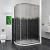 Душевой уголок RGW Classic CL-61 (965-990)x(765-790)x1850 профиль хром, стекло шиншилла