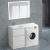 Тумба с раковиной BelBagno Kraft-LVD 60 bianco opaco Тумба с раковиной BelBagno Kraft-LVD 60 bianco opaco