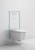Инсталляция Roca DUPLO WC 890090020 + кнопка PL1 Dual хром + унитаз подвесной Roca Inspira in-wash с сидением