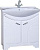 Тумба под раковину Misty Сицилия 75 белая эмаль
