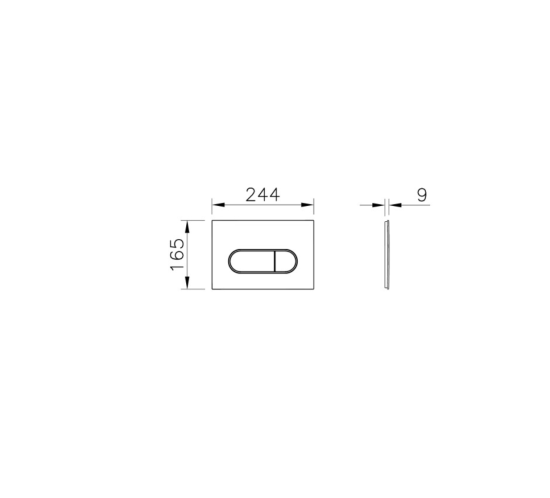 Инсталляция с унитазом VitrA Shift 9855B003-7206 с кнопкой хром
