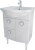 Мебель для ванной Triton Лира 60 L, 1 дверь, 2 ящика, белая Мебель для ванной Triton Лира 60 L, 1 дверь, 2 ящика, белая