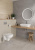 Инсталляция с унитазом VitrA S10 Spinflush 9842B003-7206 с кнопкой