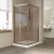 Душевой уголок Vegas Glass ZA-F TUR NOVO h1900 h1900 110*100 05 05 профиль бронза, стекло бронза