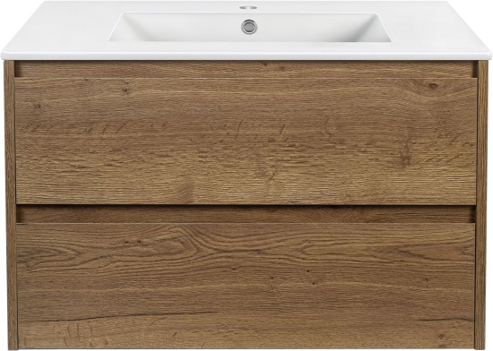 Мебель для ванной Vincea Gio 80 дуб табак