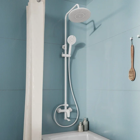 Душевая стойка Milardo Rora RORWT4FM06 белая