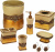 Мусорное ведро Avanti Braided Medallion 11166F золотисто-бежевое, 5 л