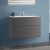 Тумба с раковиной Villeroy & Boch Finion 80 anthracite matt lacquer, с настенным освещением Тумба с раковиной Villeroy & Boch Finion 80 anthracite matt lacquer, с настенным освещением