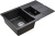 Мойка кухонная Paulmark Feste PM237850-BL черный