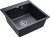 Мойка кухонная Paulmark Praktisch PM105152-BLM черный металлик Мойка кухонная Paulmark Praktisch PM105152-BLM черный металлик